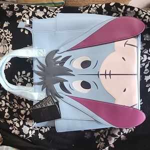 Loungefly eyeore tote backpack